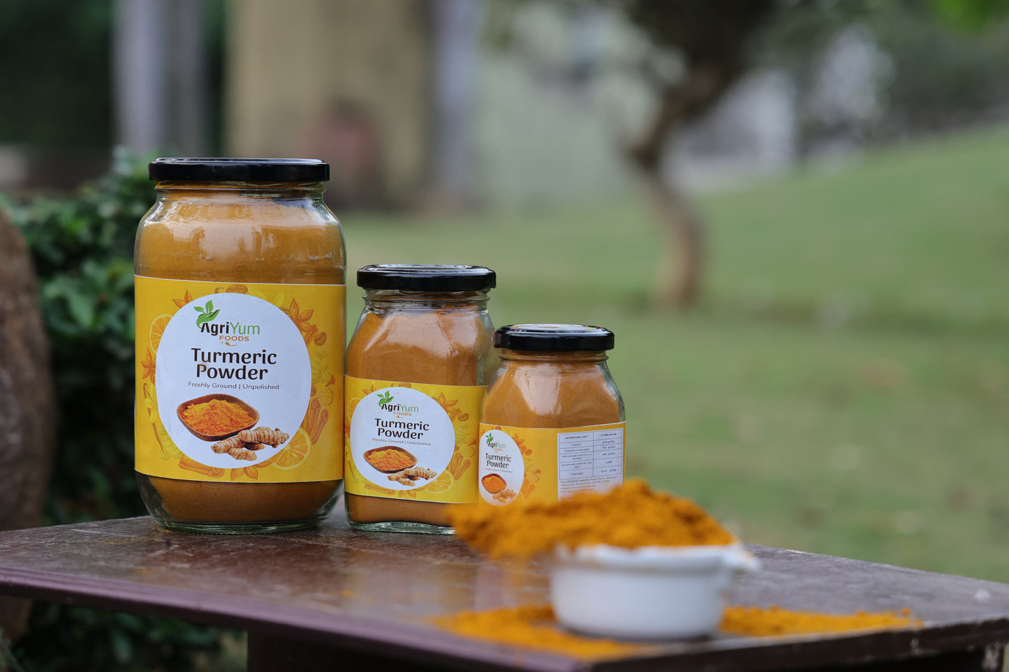 Unpolished Turmeric Powder - Haldi