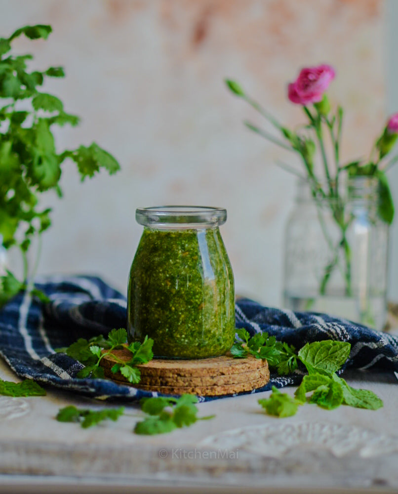 Mango mint sauce